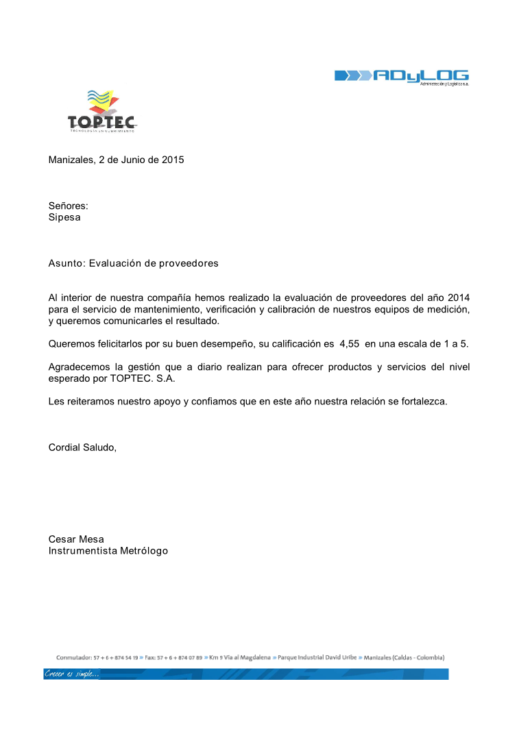 reconocimiento toptec